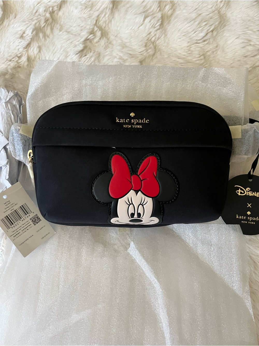 ⨠Disney x Kate Spade New York Minnie Mouse Belt Bag đ| DEADSTOCK - Picture 7 of 12